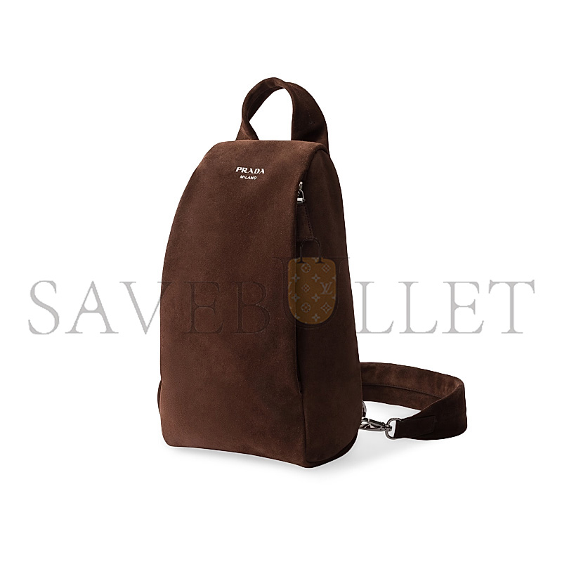 Pra*a suede backpack 2vz114 (32*18*11cm)